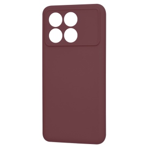 Husa pentru Xiaomi Poco F6 Pro - Techsuit SoftFlex - Plum Red - Img 4