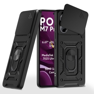 Husa pentru Xiaomi Poco M7 ProÂ 5G - Techsuit CamShield Series - Black