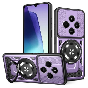 Husa pentru Xiaomi Redmi 14C / Poco C75 - Techsuit RuggedCam - Purple