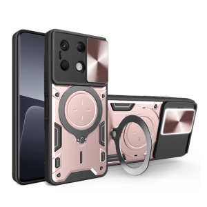 Husa pentru Xiaomi Redmi Note 13 4G - Techsuit CamGuard Pro - Rose Gold - Img 1