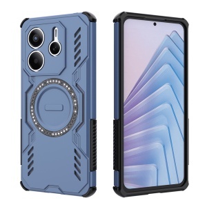 Husa pentru Xiaomi Redmi Note 14 5G - Techsuit ArmorMag Case - Blue - Img 2