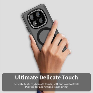Husa pentru Xiaomi Redmi Note 14 Pro 5G / Poco X7 - Techsuit CandyCase MagSafe - Black - Img 4