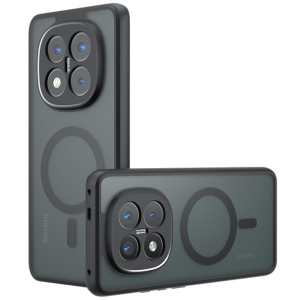 Husa pentru Xiaomi Redmi Note 14 Pro 5G / Poco X7 - Techsuit PureFrost MagSafe - Frosted Black - Img 1