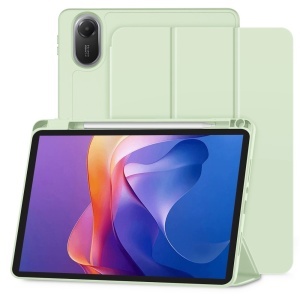 Husa pentru Xiaomi Redmi Pad 2 - Techsuit Flex Trifold - Matcha Green - Img 1