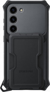 Husa Rugged Gadget Case pentru Galaxy S23, EF-RS911CBEGWW, Titan