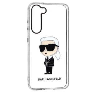 Husa Samsung Galaxy S23 Plus - Karl Lagerfeld Hardcase Transparent (KLHCS23MHNIKTCT) - Ikonik Karl Lagerfeld - Img 8