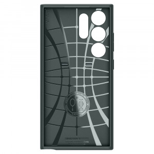Husa Samsung Galaxy S24 Ultra - Spigen Optik Armor - Abyss Green - Img 7