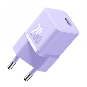 Incarcator retea Baseus GaN5 Fast Charge mini 1C 20W Mov