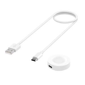 Incarcator wireless pentru Huawei Watch 4/4 Pro/GT4/Honor 4 Pro, USB, 10W - Techsuit (THC2) - White - Img 2
