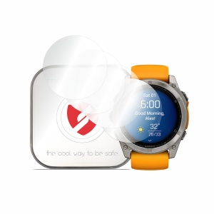 [Pachet 4x] Folie regenerabila premium Garmin Fenix 8 51mm - Smart Protection Classic - Clear - Img 1