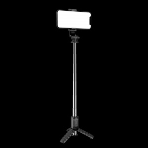 Selfie Stick cu Trepied si Telecomanda, 74cm, Mini - Techsuit (Q11) - Black - Img 4