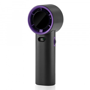 Ventilator Portabil, 4000mAh - Techsuit (K38) - Black - Img 1