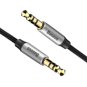 Cablu Audio Jack la Jack, 1.5m - Baseus (CAM30-CS1) - Black - Img 6