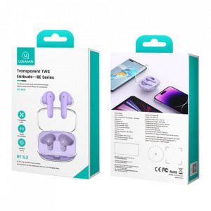 Casti Bluetooth True Wireless - Usams US-BE16 (BHUBE05) - Green - Img 7