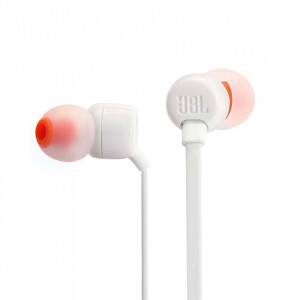 Casti cu Fir, Mufa Jack - JBL T110 (JBLT110WHT) - White - Img 3