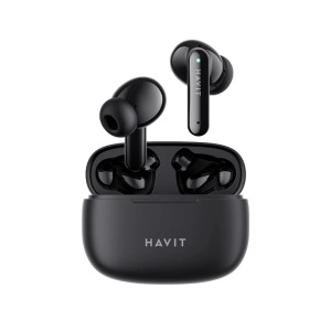 Casti fara Fir Bluetooth 5.3, True Wireless Stereo, Type-C, 300mAh - Havit (TW967 Pro) - Black