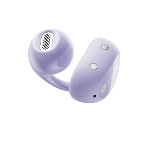 Casti fara Fir cu Microfon, Bluetooth 5.4, Type-C, ENC, IPX5, 400mAh - Havit (OWS916 LITE) - Purple - Img 4