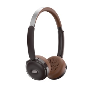 Casti On-ear, Bluetooth 5.4, 400mAh, Type-C - Havit (H616BT) - Brown - Img 1