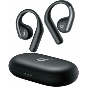 Casti True Wireless Anker SoundCore AeroFit, IPX7, Autonomie 42H, Bluetooth 5.3 Negru