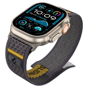 Curea pentru Apple Watch 6 / 7 / 8 / 9 / 10 / SE / SE 2 / Ultra / Ultra 2 (44/45/46/49mm) - Spigen Athlex Air - Active Gray - Img 8