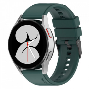 Curea pentru Huawei Watch GT 2 (46mm)/GT 2 Pro/GT 3 Pro (46mm)/Ultimate, Xiaomi Watch S1 - Techsuit Watchband 22mm (W026) - Dark Green - Img 2