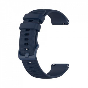 Curea pentru Samsung Galaxy Watch 4/5/Active 2, Huawei Watch GT 3 (42mm)/GT 3 Pro (43mm) - Techsuit Watchband 20mm (W006) - Blue - Img 1
