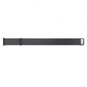 Curea pentru Samsung Galaxy Watch 4/5/Active 2, Huawei Watch GT 3 (42mm)/GT 3 Pro (43mm) - Techsuit Watchband 20mm (W009) - Black - Img 3