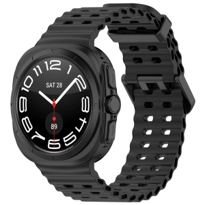 Curea pentru Samsung Galaxy Watch UltraÂ 47mm - Techsuit Watchband (W062) - Black
