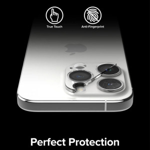 Folie Camera pentru iPhone 15 Pro Max (set 2) - Ringke Camera Protector Glass - Clear - Img 5