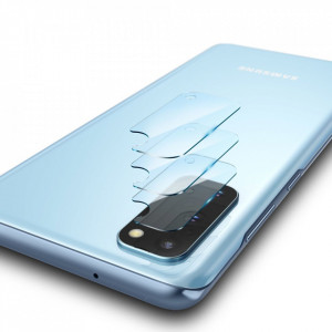 Folie Camera pentru Samsung Galaxy S20 4G / S20 5G (set 3) - Ringke IDGL - Clear - Img 2