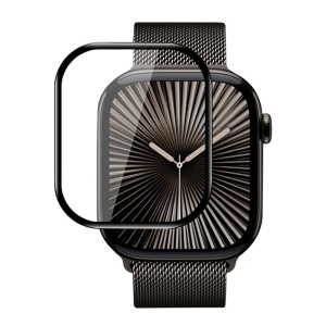 Folie pentru Apple Watch 10 42mm cu Aplicator - Blueo High Molecule Screen Protector - Black
