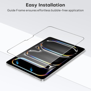 Folie pentru iPad 2017 9.7 A1822/A1823 - Blueo HD Tempered Glass - Clear - Img 6