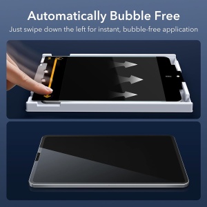Folie pentru iPad Pro 12.9 (2018 / 2020 / 2021 / 2022) (set 2) - ESR Armorite Screen Protector - Clear - Img 5