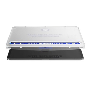 Folie pentru iPad Pro 12.9 (2020 / 2021 / 2022) cu Aplicator - Blueo Anti-Reflective HD Glass - Clear - Img 4
