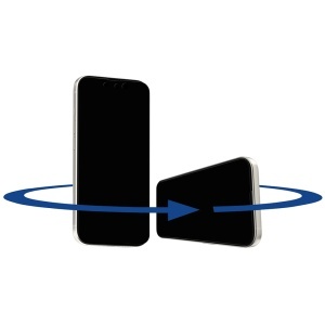 Folie pentru iPhone 14 - ANANK 2.5D 360° Privacy Screen Protector - Black - Img 1