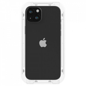 Folie pentru iPhone 15 - Spigen Glas.tR EZ FIT - Clear - Img 7