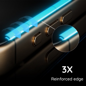 Folie pentru iPhone 16 - ANANK 2.5D Reinforced Edge Screen Protector - Black - Img 9