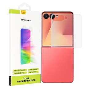 Folie pentru Samsung Galaxy Z Flip7 - Techsuit Clear Vision Glass [Front Screen] - Transparent - Img 1