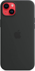Husa de protectie Apple pentru iPhone 14 Plus Silicone Case with MagSafe, Midnight