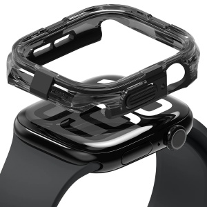Husa pentru Apple Watch 10 46mm - Ringke Fusion Bumper - Black - Img 1