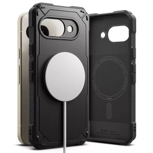 Husa pentru Google Pixel 9a - Ringke Rugged Gear MagSafe - Black - Img 1