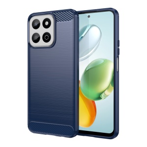 Husa pentru Honor 200 Smart / X7c - Techsuit Carbon Silicone - Blue - Img 1