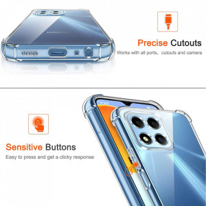 Husa pentru Honor X6 / X8 5G / 70 Lite - Techsuit Shockproof Clear Silicone - Clear - Img 3