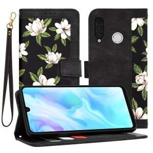 Husa pentru Huawei P30 Lite / P30 Lite New Edition - Techsuit FlipCraft - Flowers of the Dawn - Img 1