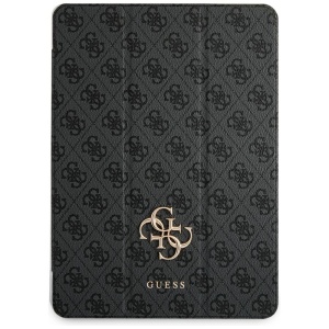 Husa pentru iPad Air 13 (2024) - Guess Magnetic 4G Big Logo (GUFC13RM24PS4SGK) - Black