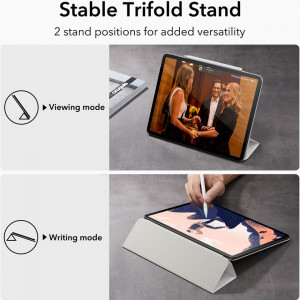 Husa pentru iPad Pro 11 (2018 / 2020 / 2021 / 2022) - ESR Rebound Magnetic - Brilliant White - Img 4