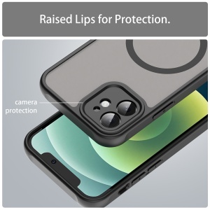 Husa pentru iPhone 11 - Techsuit HaloFrost II MagSafe - Black - Img 4