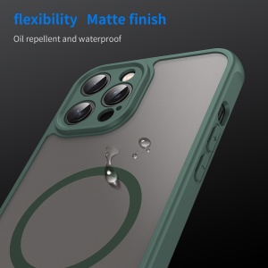Husa pentru iPhone 12 Pro - Techsuit HaloFrost II MagSafe - Green - Img 6