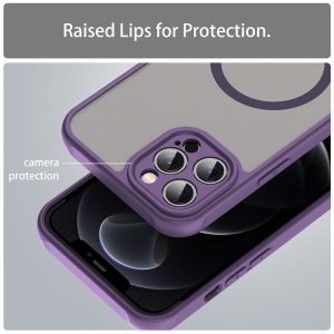 Husa pentru iPhone 12 Pro - Techsuit HaloFrost II MagSafe - Purple - Img 4