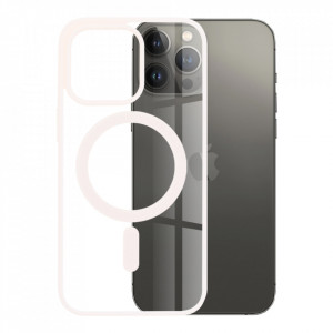 Husa pentru iPhone 13 Pro - Techsuit MagSafe Pro - Nude Pink - Img 2